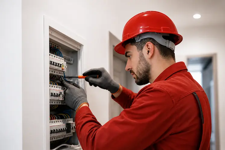 Equipo de técnicos de Reparaciones Urgentes 24 listos para intervenir